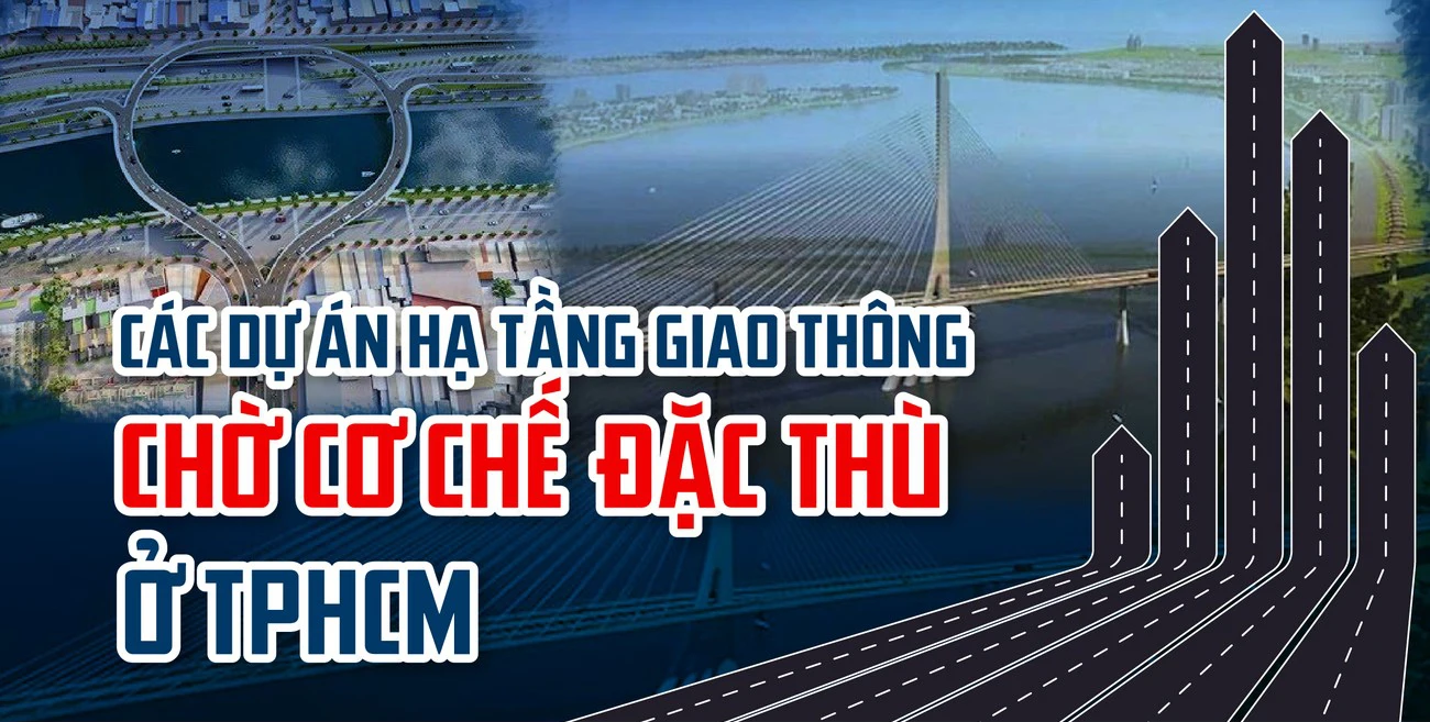 Các dự án hạ tầng giao thông TPHCM chờ cơ chế đặc thù từ Nghị quyết 98