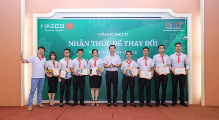 HASCO Holding tổ chức khóa đào tạo “Nhận thức để thay đổi”