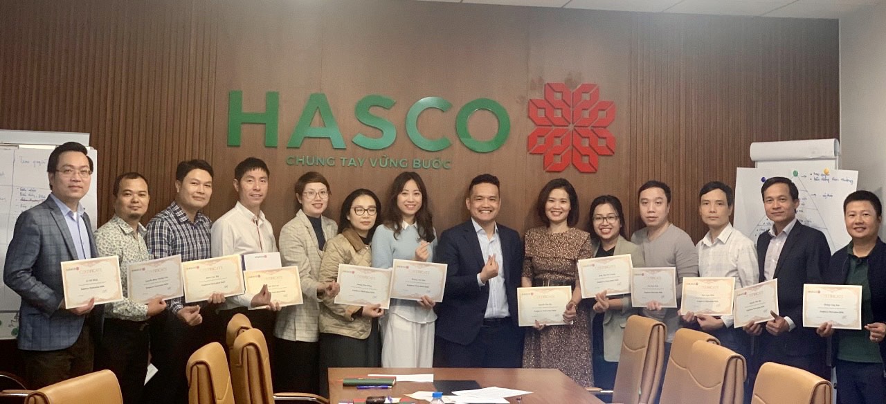HASCO Holdings tổ chức thành công khóa học Tạo động lực làm việc cho cán bộ nhân viên cấp quản lý
